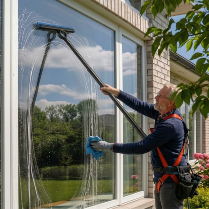 98 cm raamwisser met zwenkkop – douche- en glasreiniger