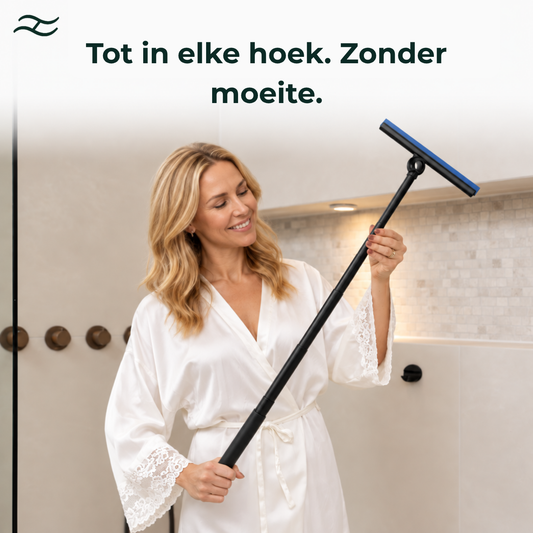 98 cm raamwisser met zwenkkop – douche- en glasreiniger
