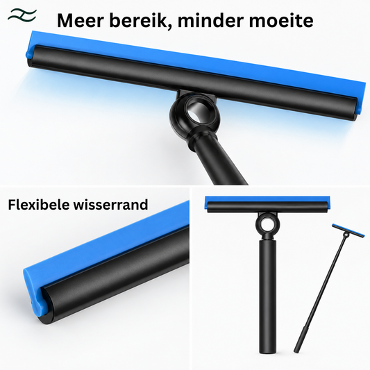 98 cm raamwisser met zwenkkop – douche- en glasreiniger